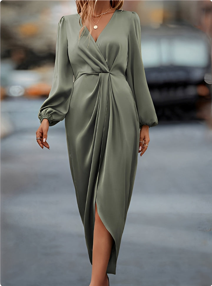 Selina | Wrap Maxi Dress