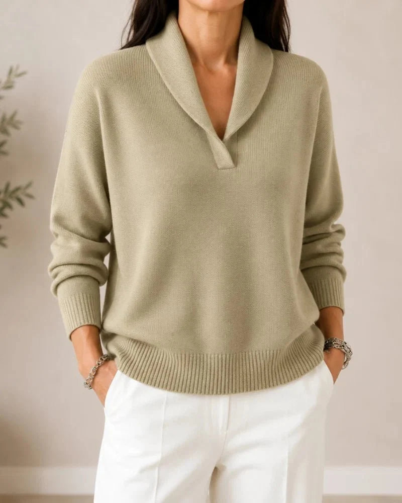 Mary | Soft V-Neck Jumper