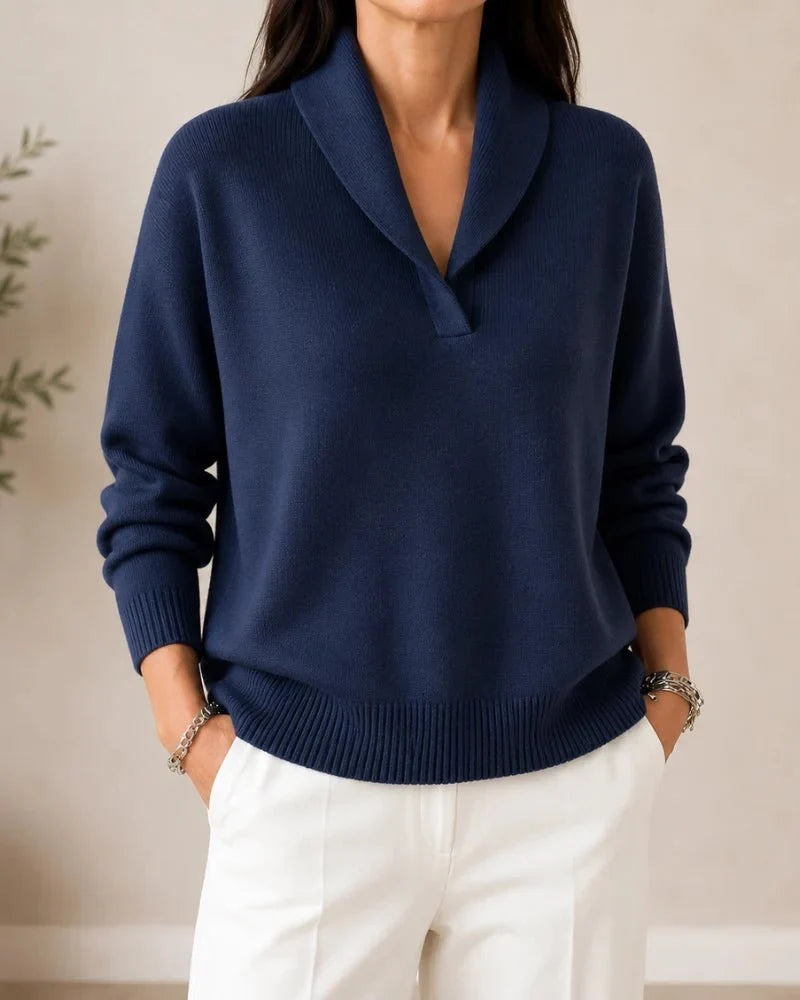 Mary | Soft V-Neck Jumper