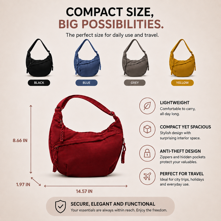 Imogen | Blue Shoulder Bag