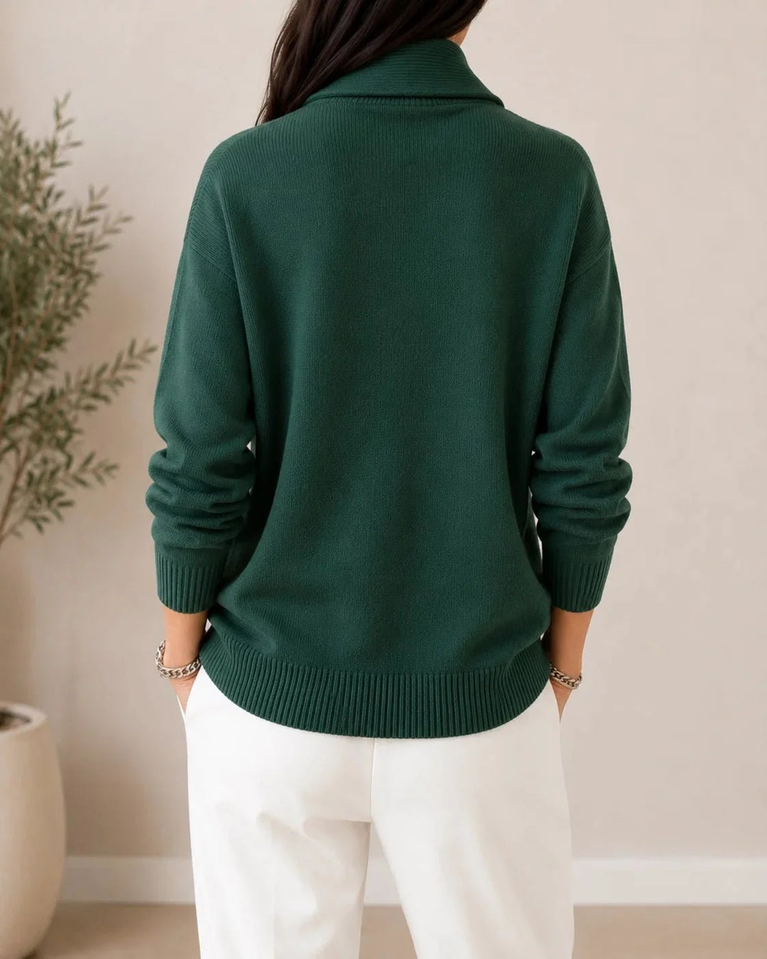 Mary | Soft V-Neck Jumper