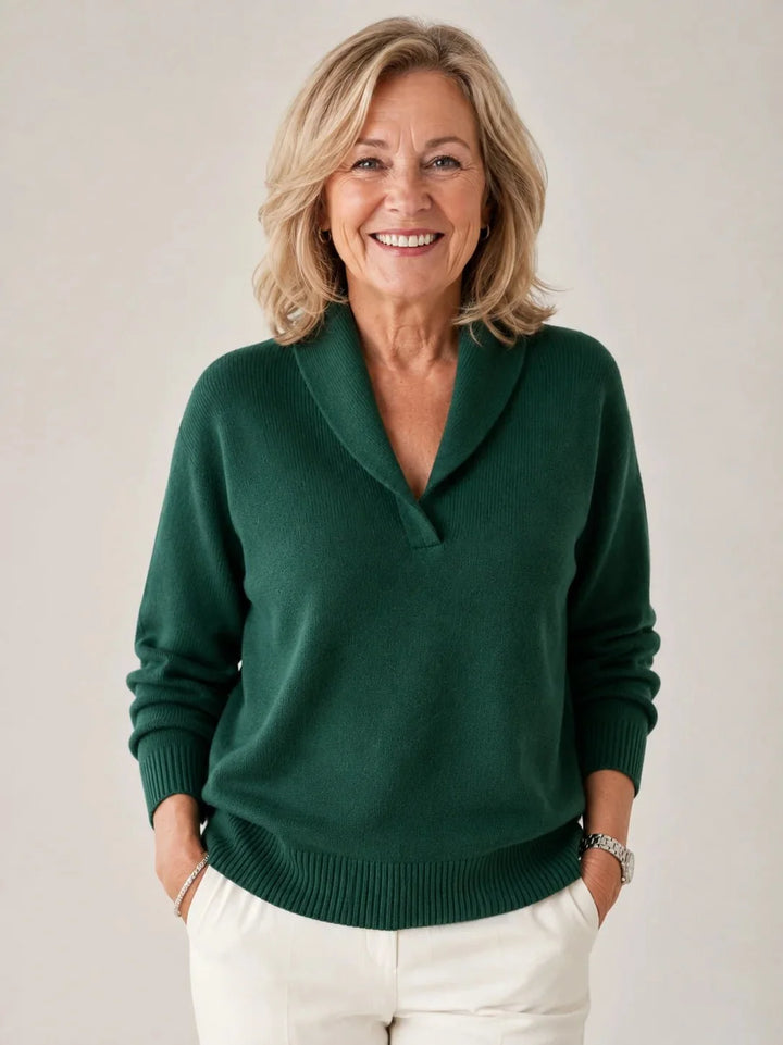 Mary | Soft V-Neck Jumper