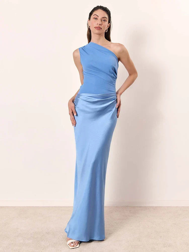 Seana | One-Shoulder Maxi Dress