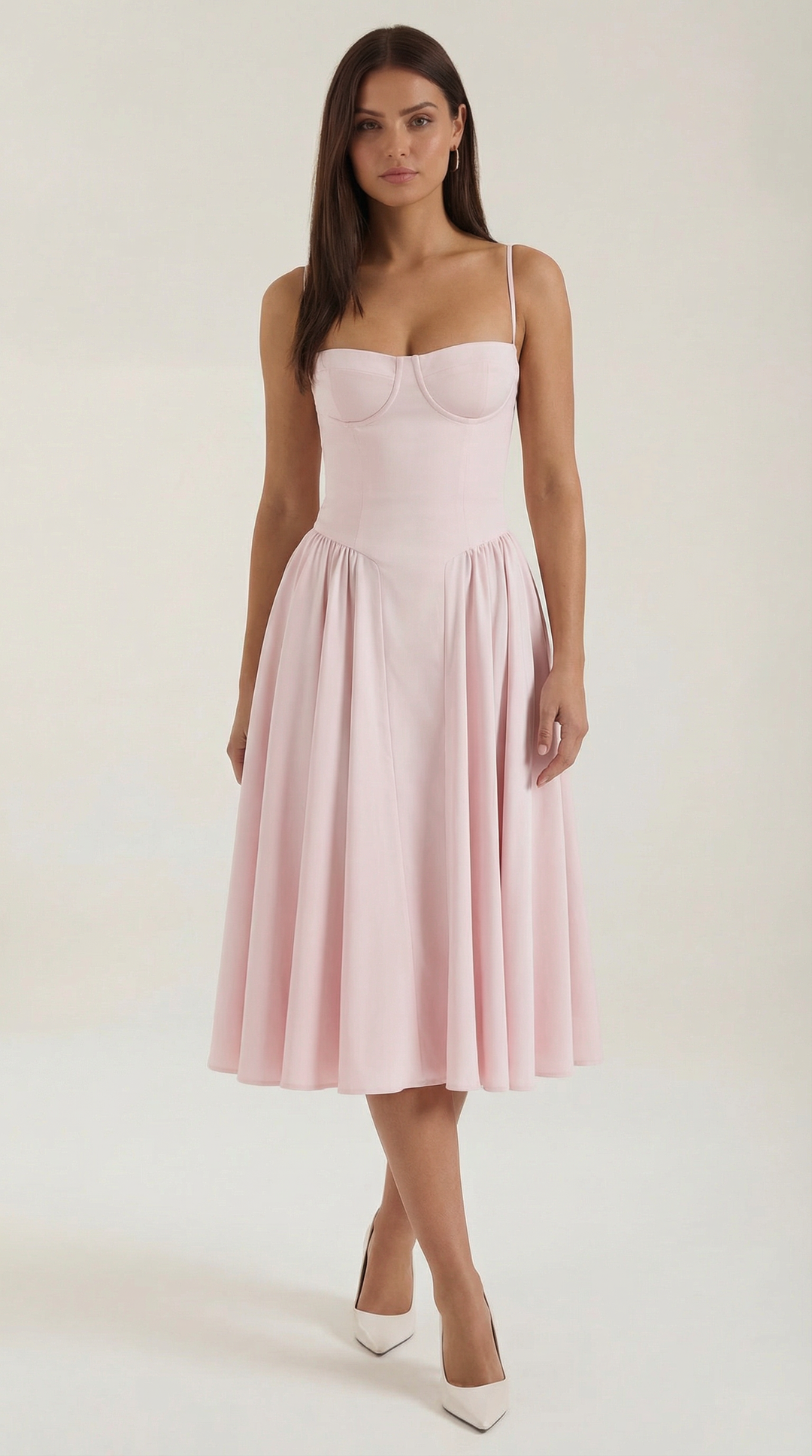 Odette | Corset midi dress