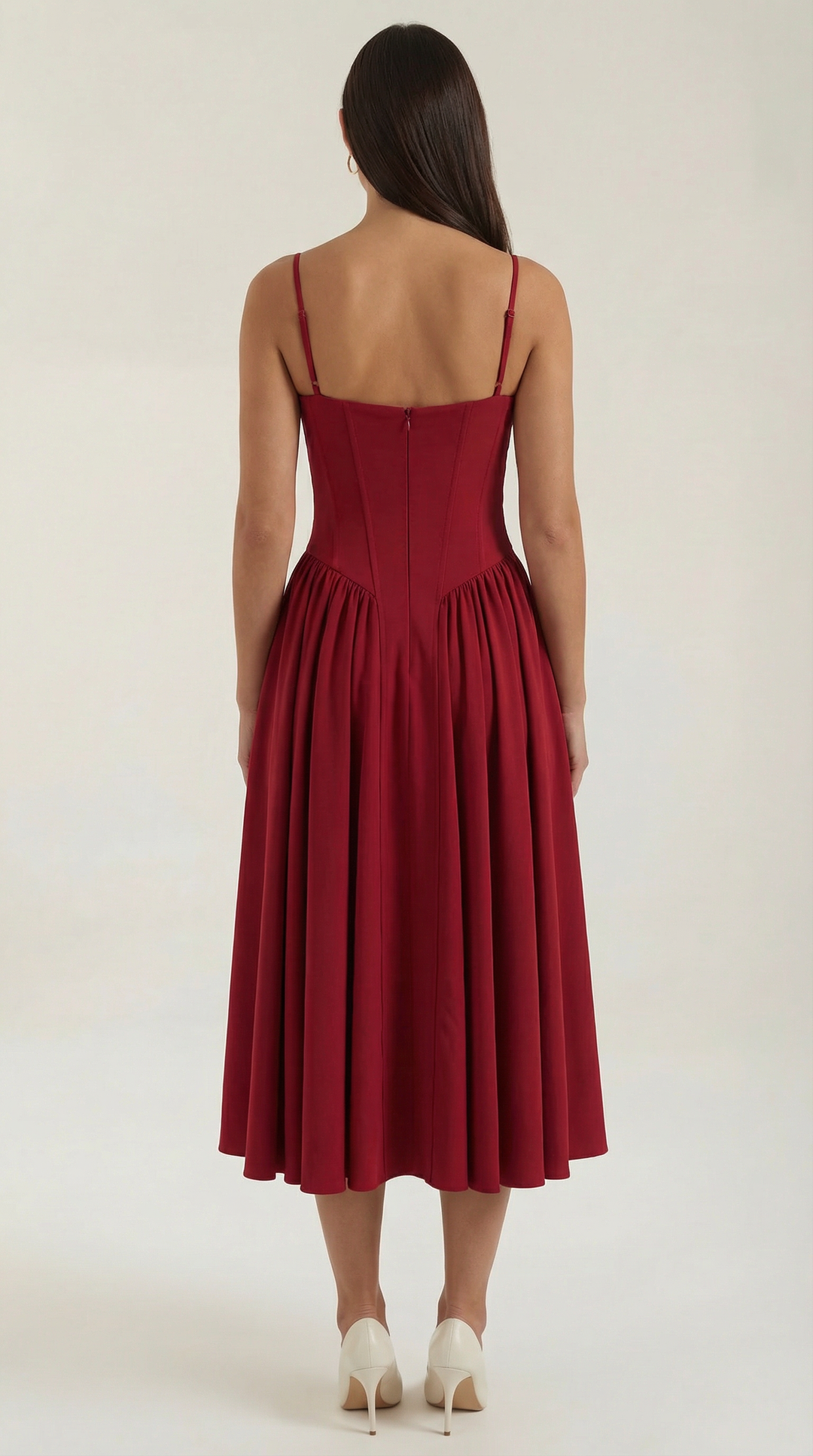 Odette | Corset midi dress