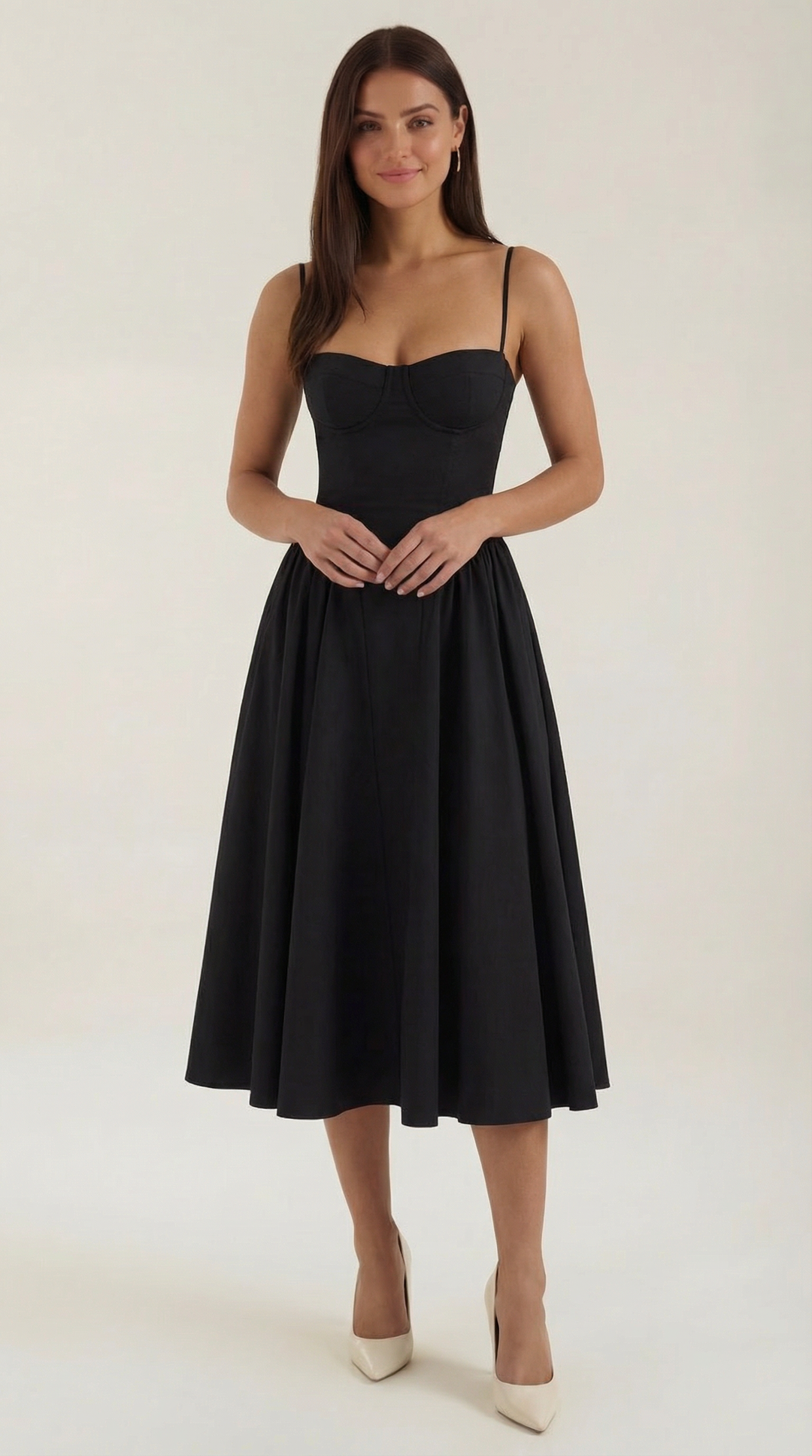 Odette | Corset midi dress