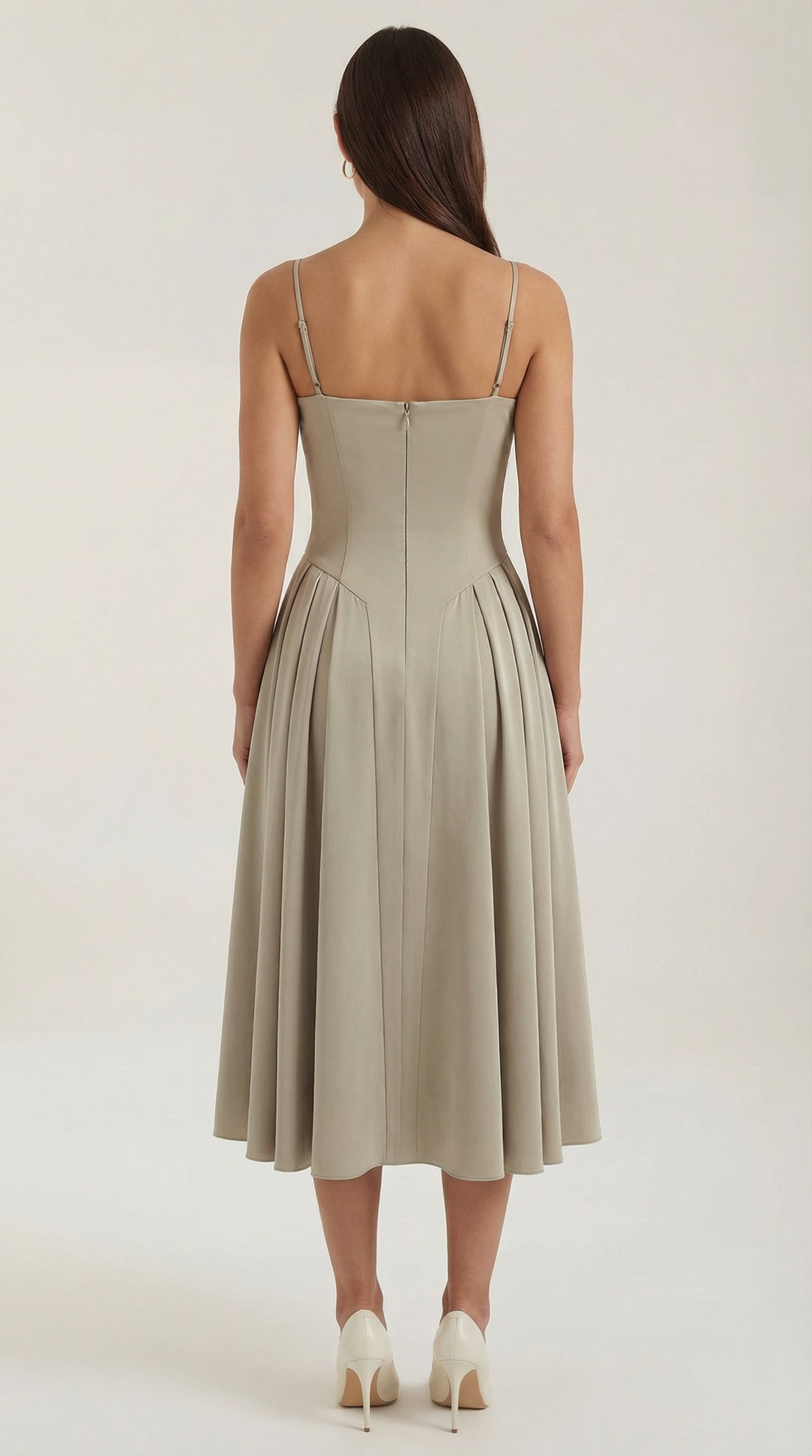Odette | Corset midi dress